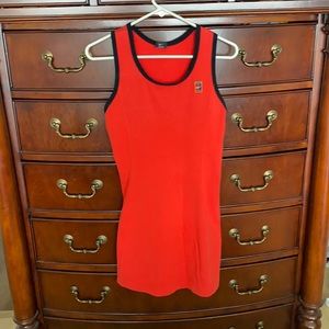 Red Nike court dress size medium